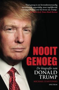 cover boek Nooit genoeg de biografie van Donald Trump